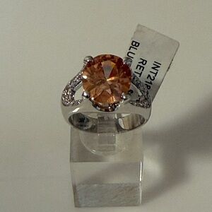 Cocktail Ring CZ Large NWT